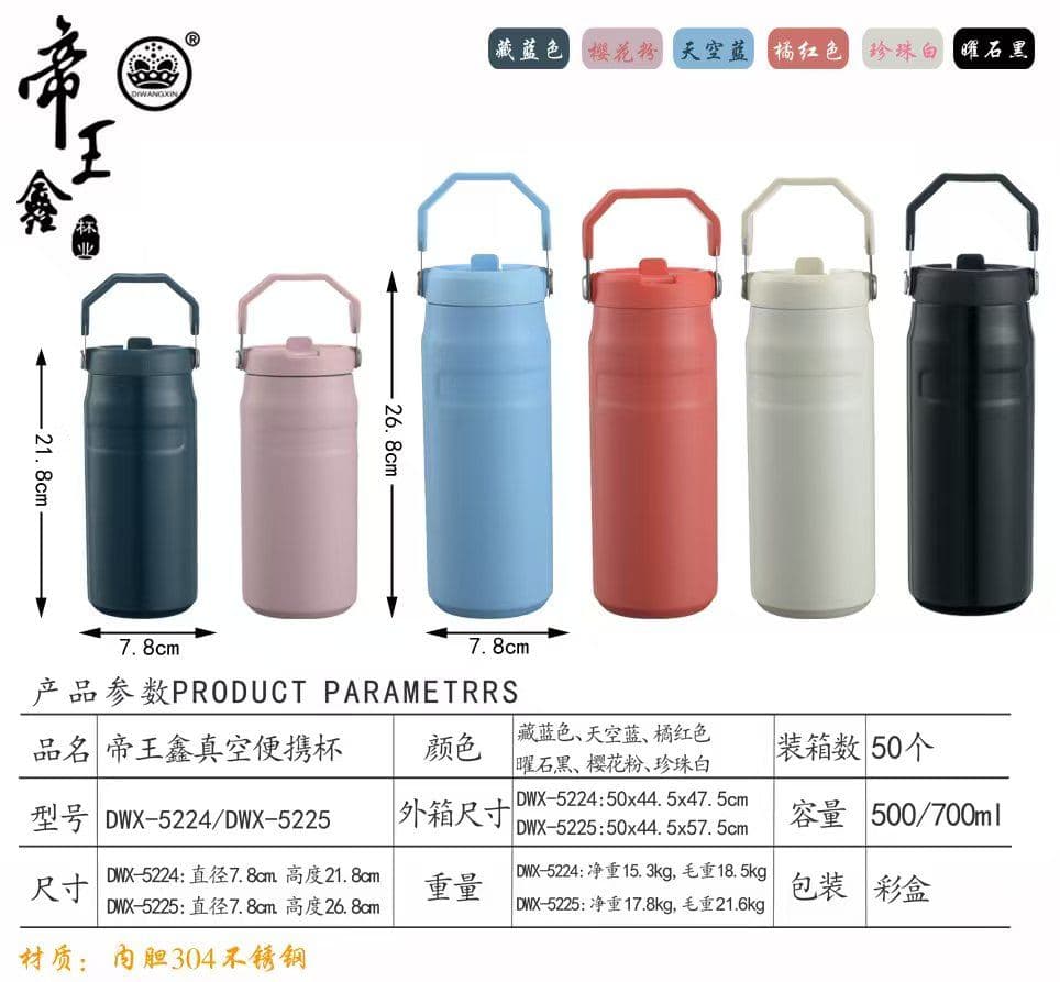 Diwangxin 5224 Flask with One-Touch Lock Lid 2