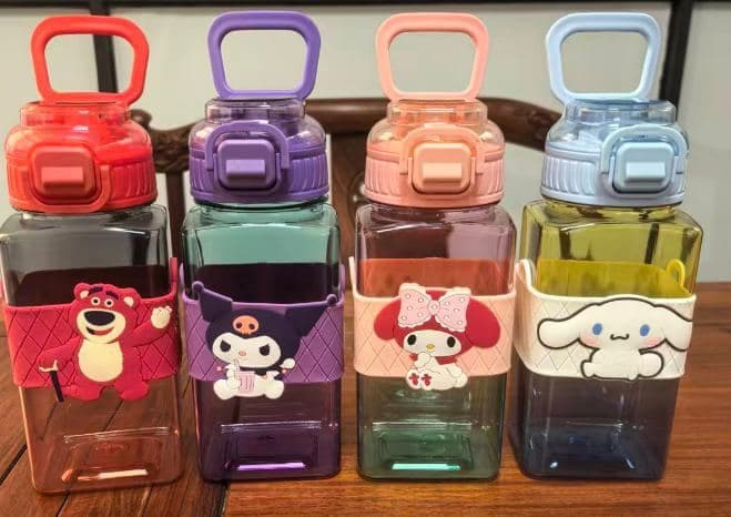 Plastic Water Bottle, PET, 30 x 10 cm, Ref. WB61206