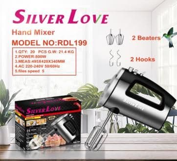 Hand Mixer, 800W
