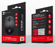 R8 1702 3D Wireless Mouse, 1200 DPI, 3 Buttons