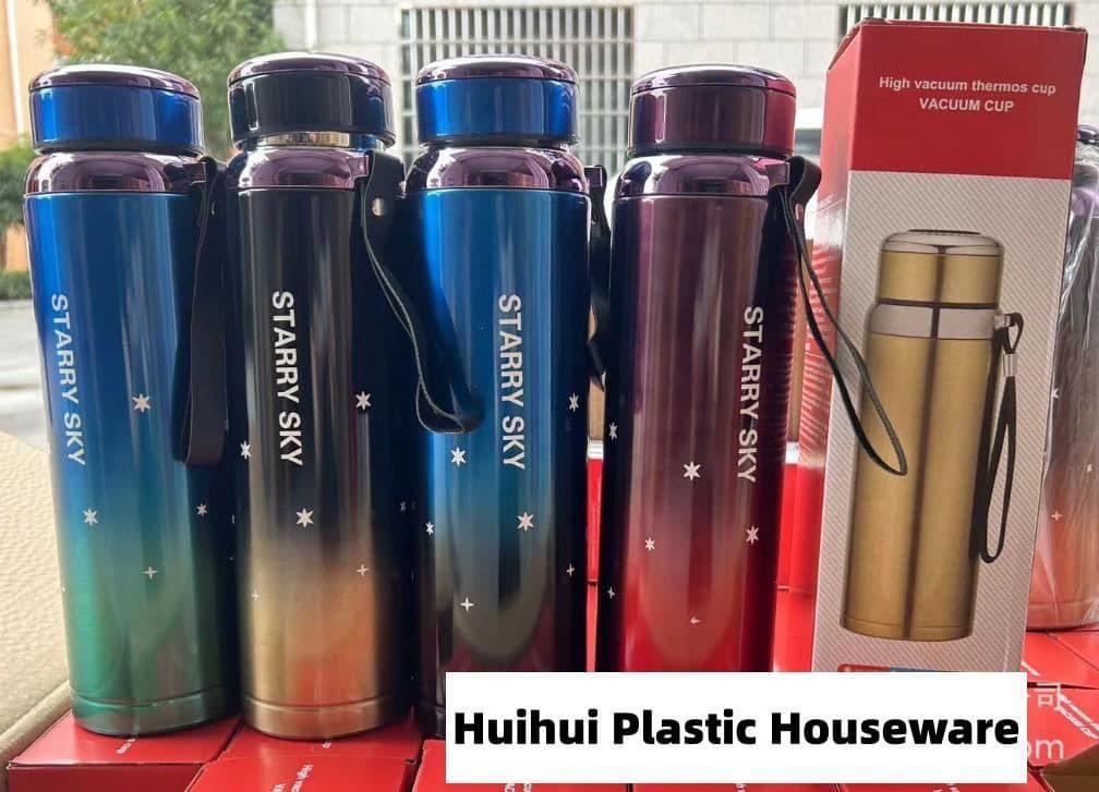 Space Stainless Steel Vacuum Flask, with Carry Handle, 800 ml, Ref. F169