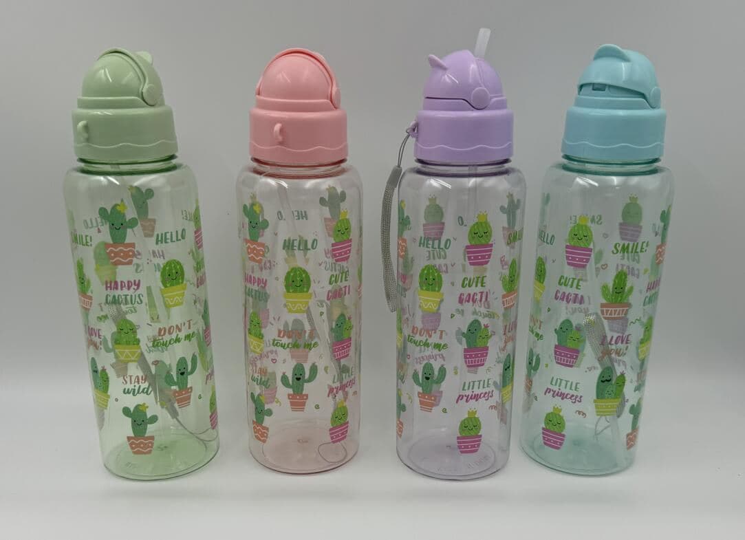 Plastic Water Bottle, 770 ml, PET, 25.5 x 7.5 cm, Ref. WB61003 3