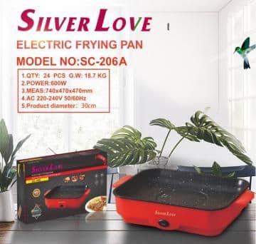 Electric Griddle SC-206A, 600W ，