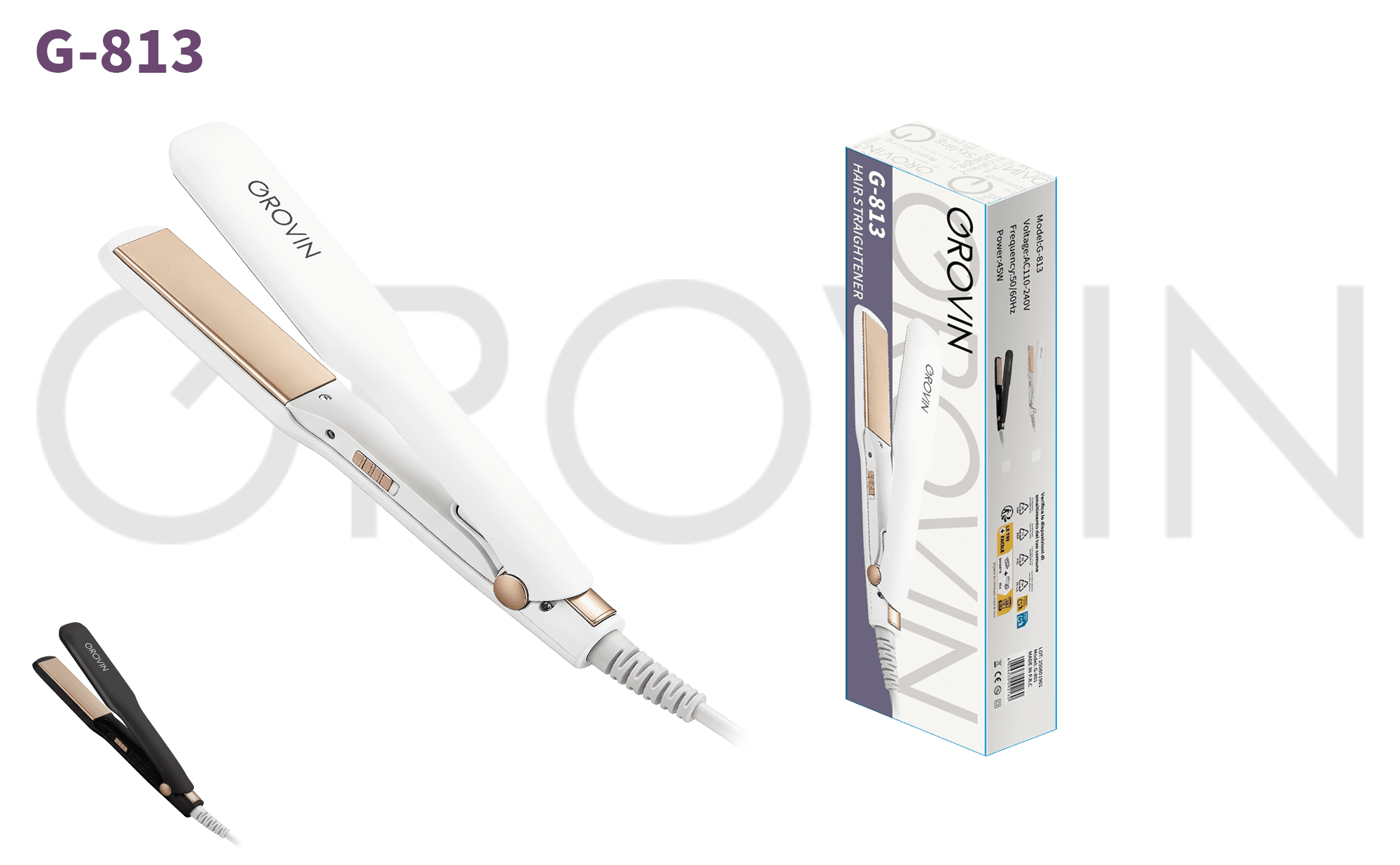 GROVIN G-813 Mini Hair Straightener