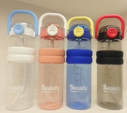 Plastic Water Bottle, 700 ml, PC, 8 x 19.8 cm, Ref. WB60472