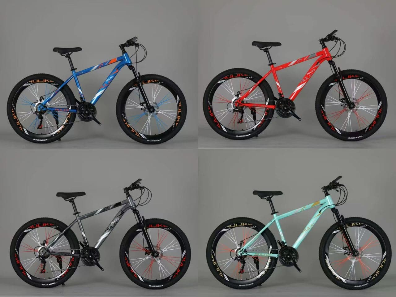 KAILA High-Carbon Steel Mountain Bike with Forty-Blade Rims