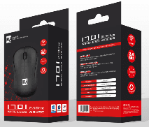 R8 1701 3D Wireless Mouse, 1200 DPI, 3 Buttons