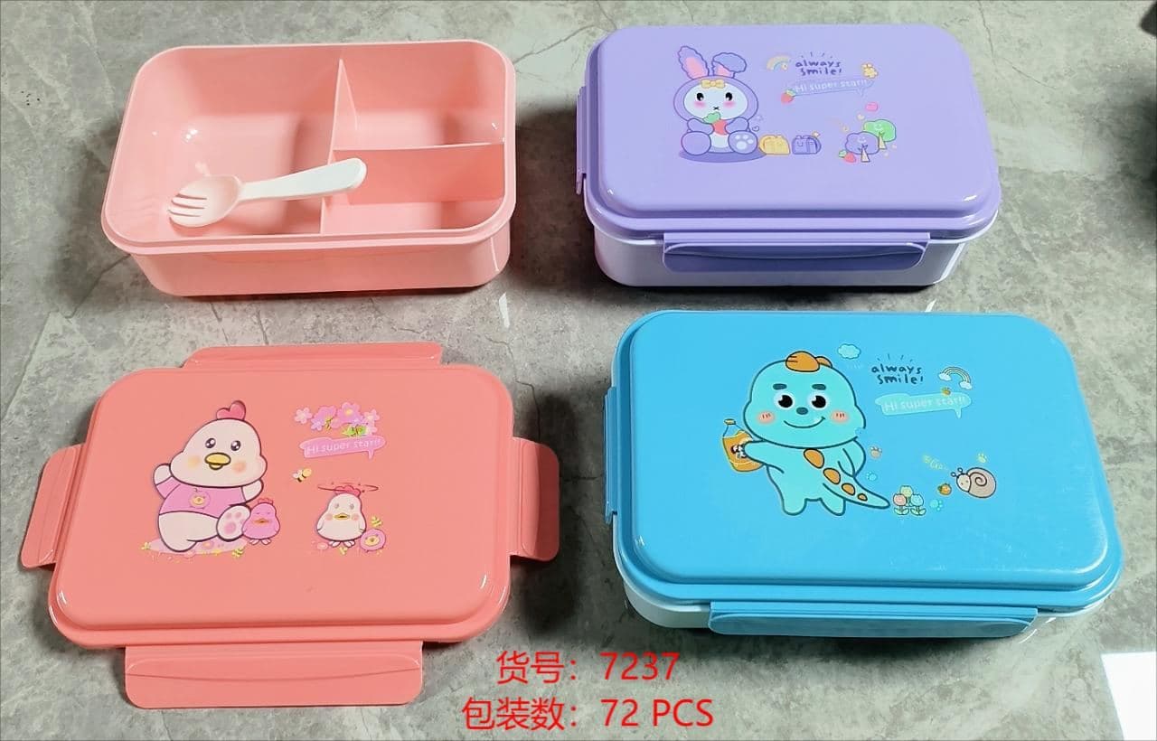 Snack Box with Clip Lid, 63 pcs/carton, carton 66 x 48.5 x 54 cm