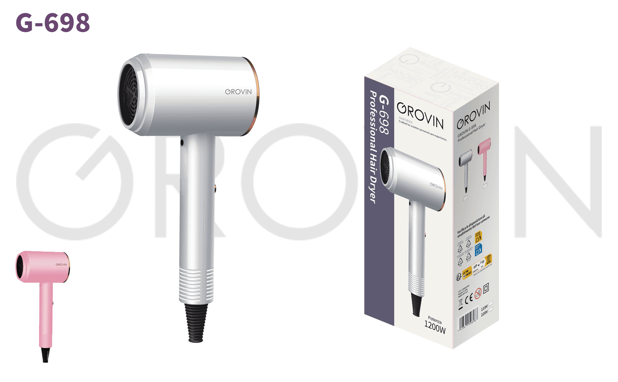 GROVIN G-698 Hair Dryer