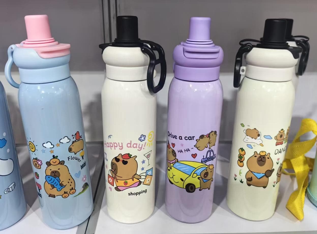 Kids Stainless Steel Vacuum Flask, 500 ml, Ref. K019