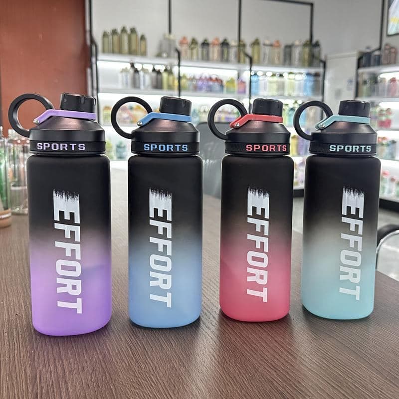 Plastic Water Bottle, 680 ml, PC+PP, Ref. WB60241