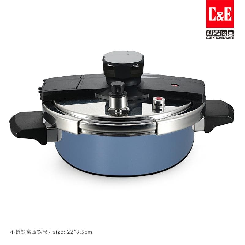 DSB22 Pressure Cooker, 3 Litre, 22cm, Folding Handles 3