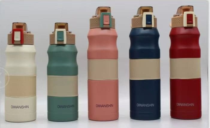 Diwangxin 5128 Sports Bottle with Locking Flip Lid, 500ml