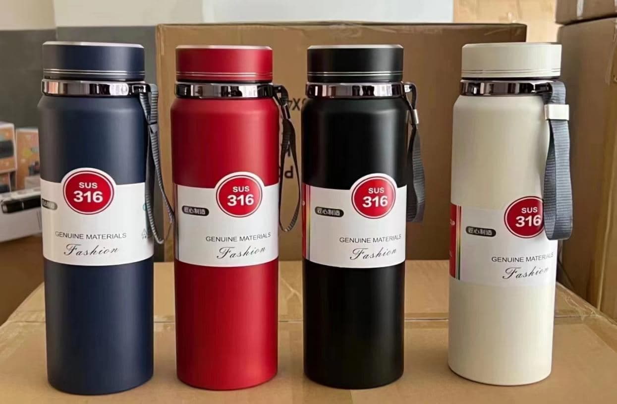 Diamond Stainless Steel Vacuum Flask, 800 ml, Ref. F121