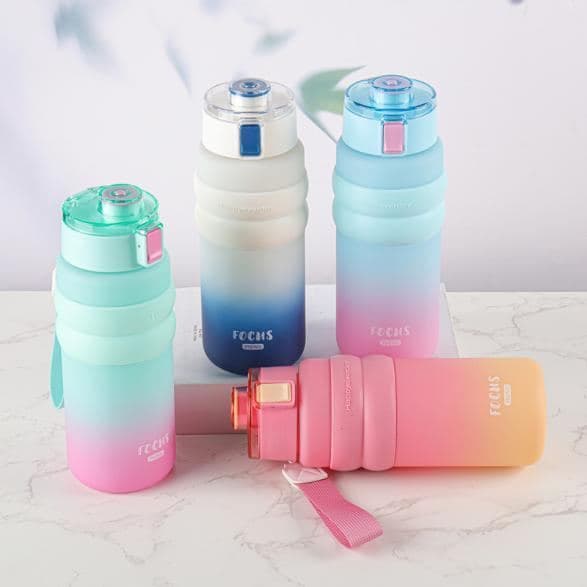 Plastic Water Bottle, 750 ml, PC+PP, 7.5 x 25 cm, Ref. WB60359