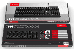 R8 1805 Office Wired Keyboard English & Arabic layout 2