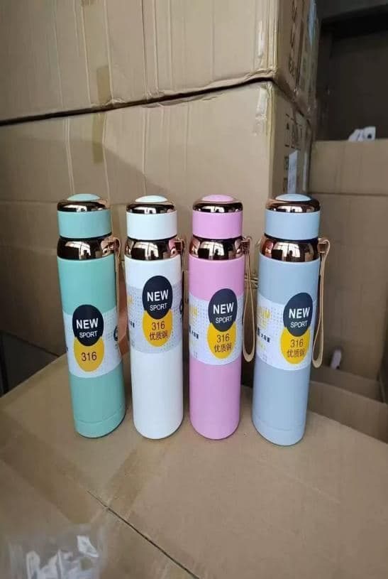 Stainless Steel Vacuum Flask, 600 ml, Ref. F073