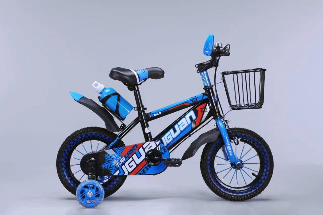TJGUAN HJ12 Kids Bike with Water Bottle and Basket 2