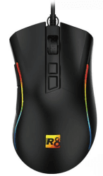 R8 G209 7D Wired Gaming Mouse RGB Lighting, 1200-2400-3200-4800-7200 DPI 3