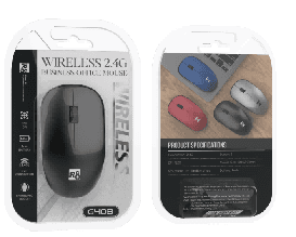 R8 G408 3D Wireless Office Mouse, 1200 DPI, 3 Buttons 3