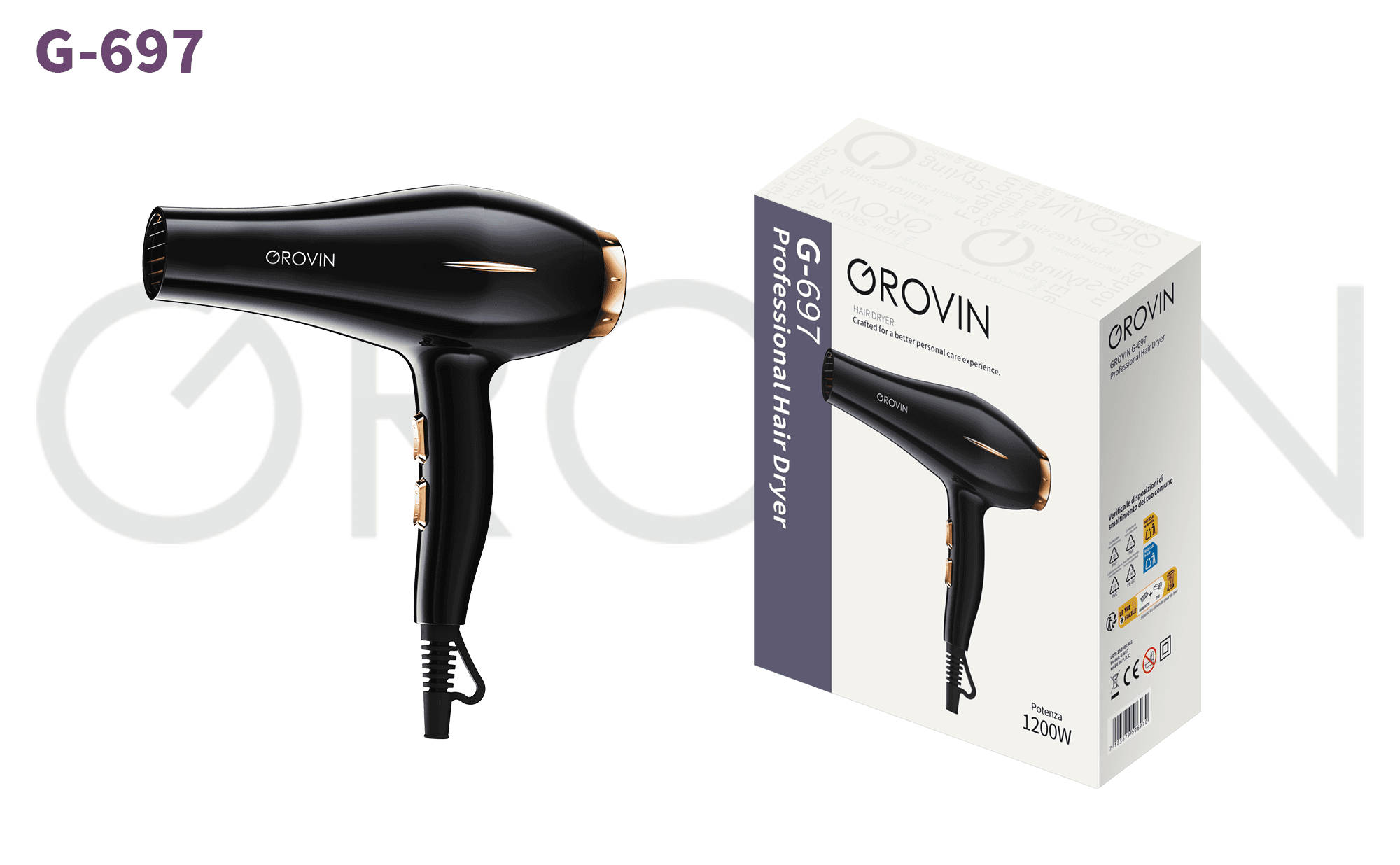 GROVIN G-697 Hair Dryer