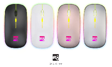 R8 1760 4D Wireless 2.4G & Bluetooth Mouse, 1000-1200-1600 DPI 2