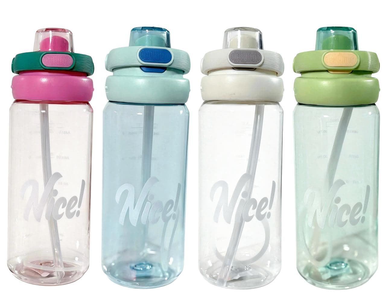 Plastic Water Bottle, 470 ml, PP+PC, 8.8 x 17.5 cm, Ref. WB60570 2