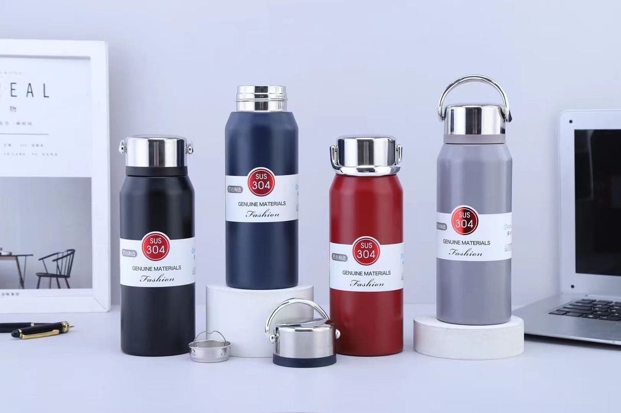 Diwangxin 8105 Vacuum Flask with Folding Handle Lid