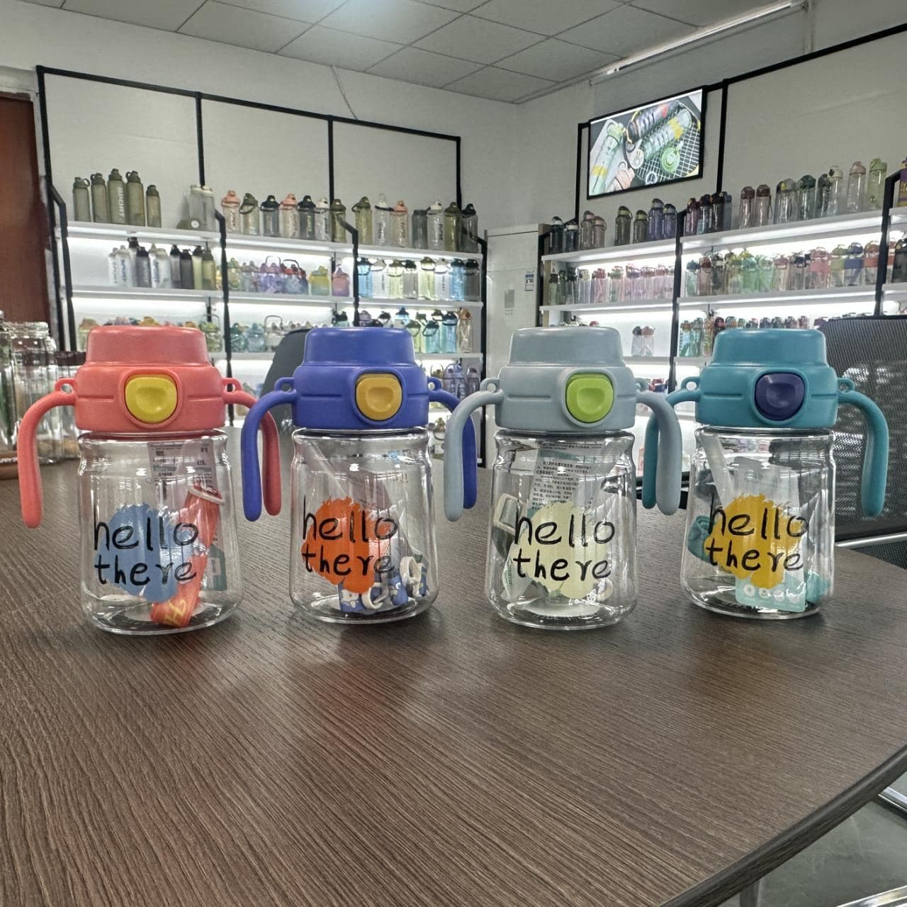 Plastic Water Bottle, 650 ml, PC+PP, Ref. WB60163