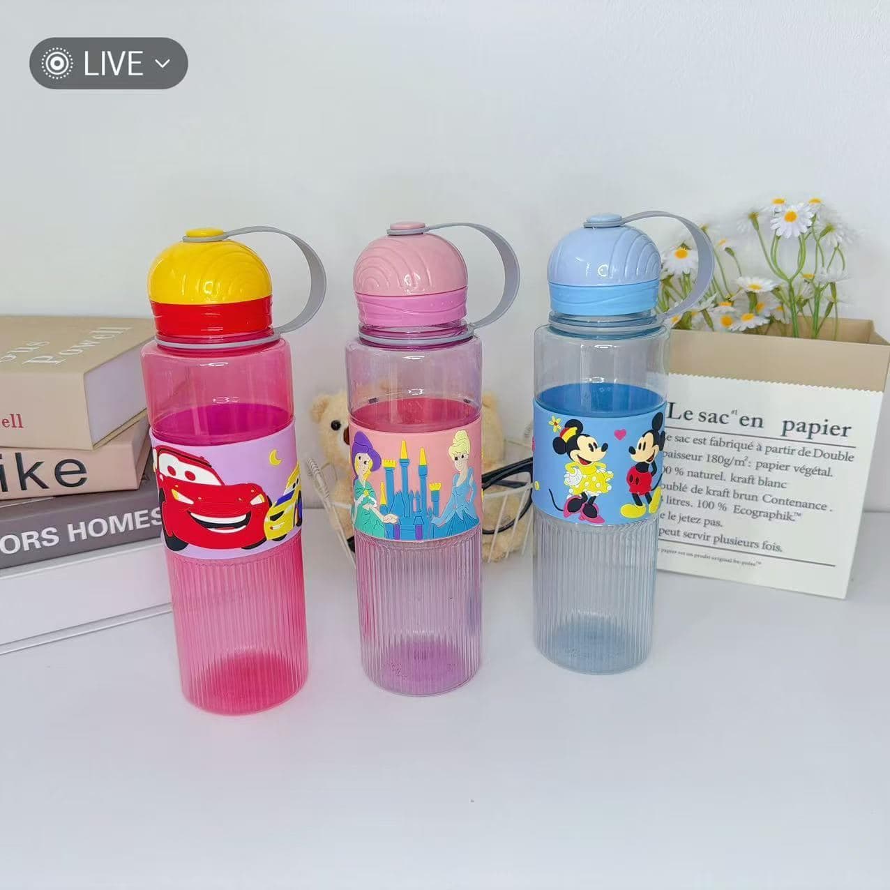 Plastic Water Bottle, PC+PP, Ref. WB60931 2