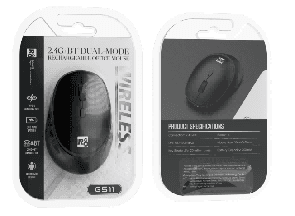 R8 G511 4D Wireless 2.4G & Bluetooth Rechargeable Mouse, 800-1200-1600 DPI, 4 Buttons 2