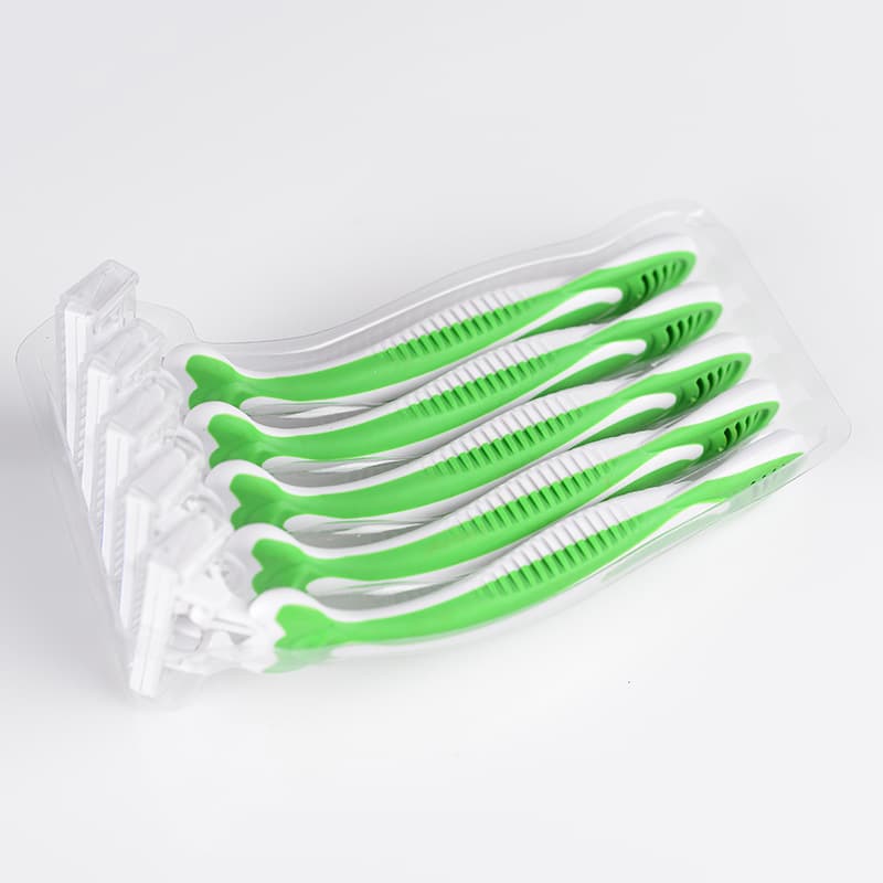 Men's Disposable Triple-Blade Manual Razors, 5-Pack 2