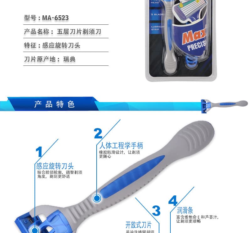 Disposable Manual Razors, In Stock, Wholesale 2