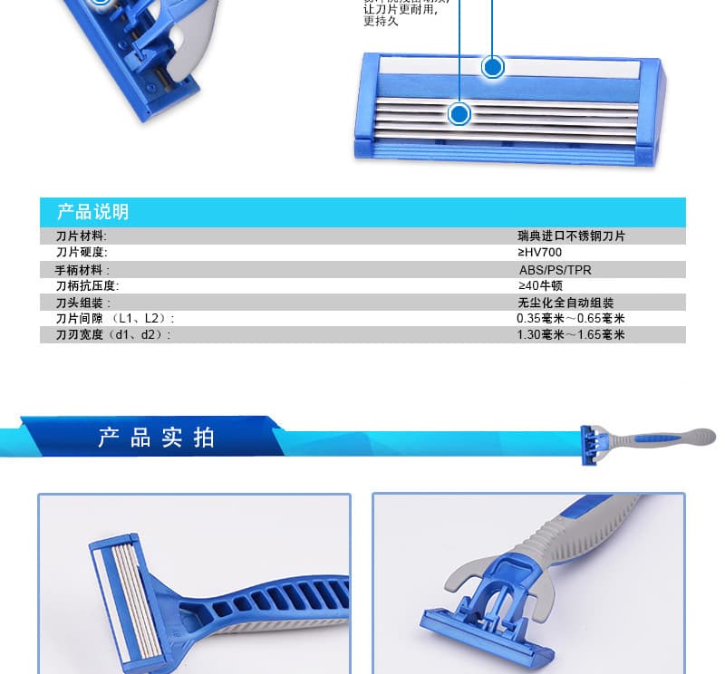 Disposable Manual Razors, In Stock, Wholesale 3