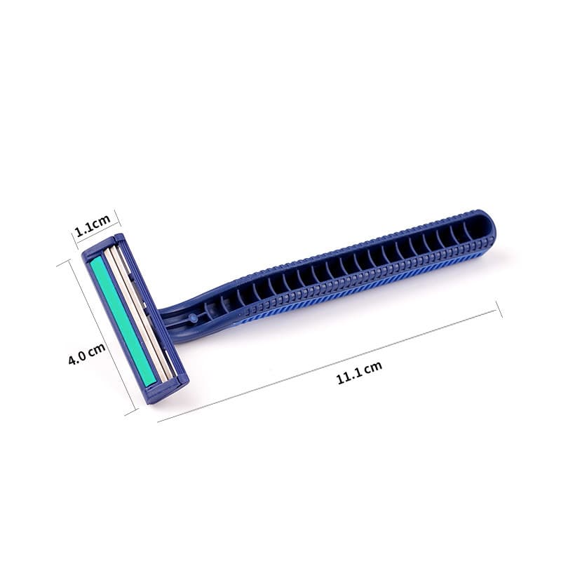 Disposable Twin-Blade Stainless Steel Razor 4