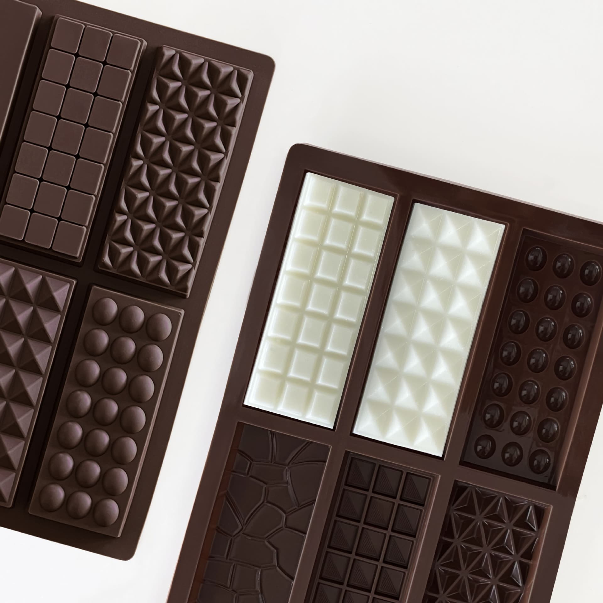Dubai Chocolate Silicone Mould, Multiple Designs, Easy-Release 2