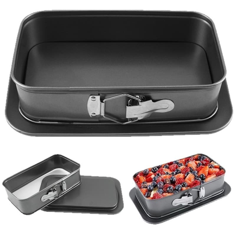 Rectangular Carbon Steel Non-Stick Baking Tray, Easy-Release 5
