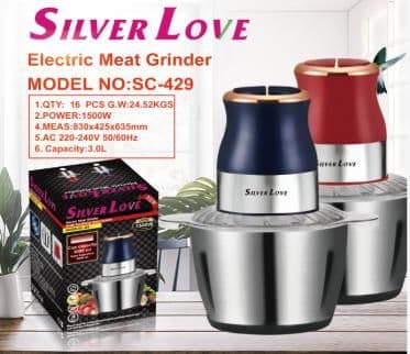 Meat Grinder SC-429, 3.0L, 1500W