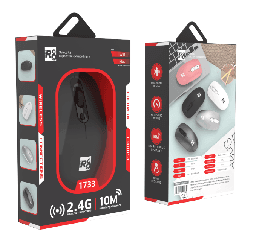 R8 1733 2.4G 4D Wireless Mouse, 800-1200-1600 DPI, 4 Buttons