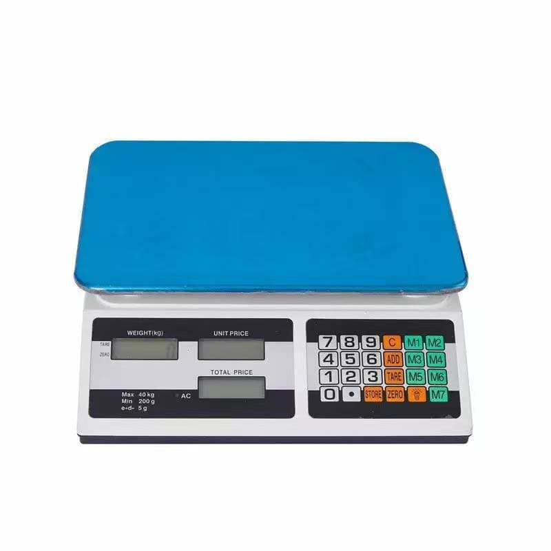 Digital Price Computing Scale 40kg/5g, Commercial Retail