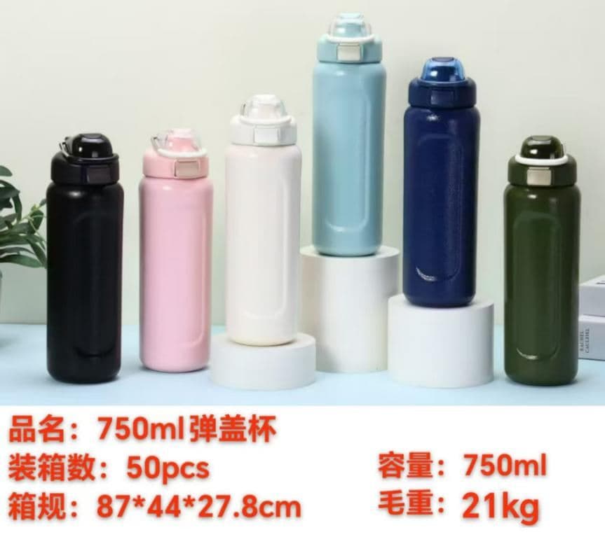 Stainless Steel Vacuum Flask, 1000 ml, Ref. T0248
