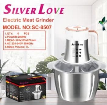 Meat Grinder SC-8507, 7.0L, 2000W