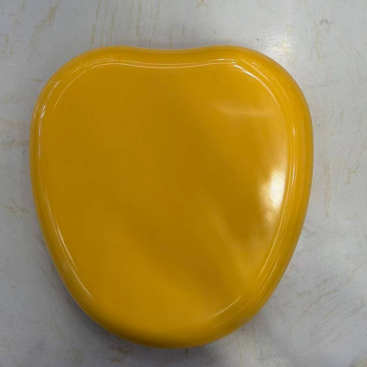 Heart-Shaped Kitchen Scale, Yellow