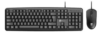 R8 1901 Wired Keyboard and Mouse Combo English & Arabic & Spanish layout