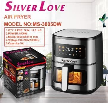 Air Fryer MS-3805DW, 10L, 1500W