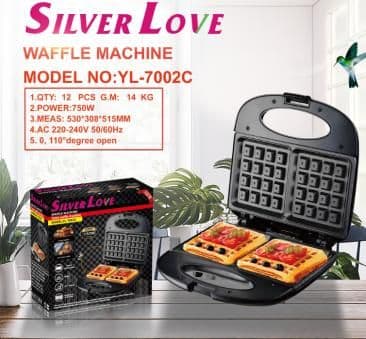 Waffle Maker YL-7002C, 750W