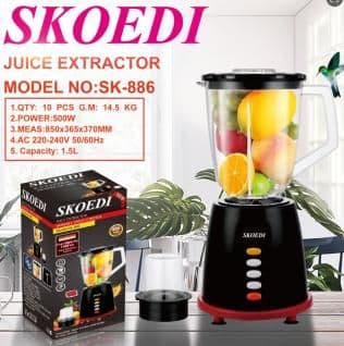 Juicer SK-886, 1500ml, 300W