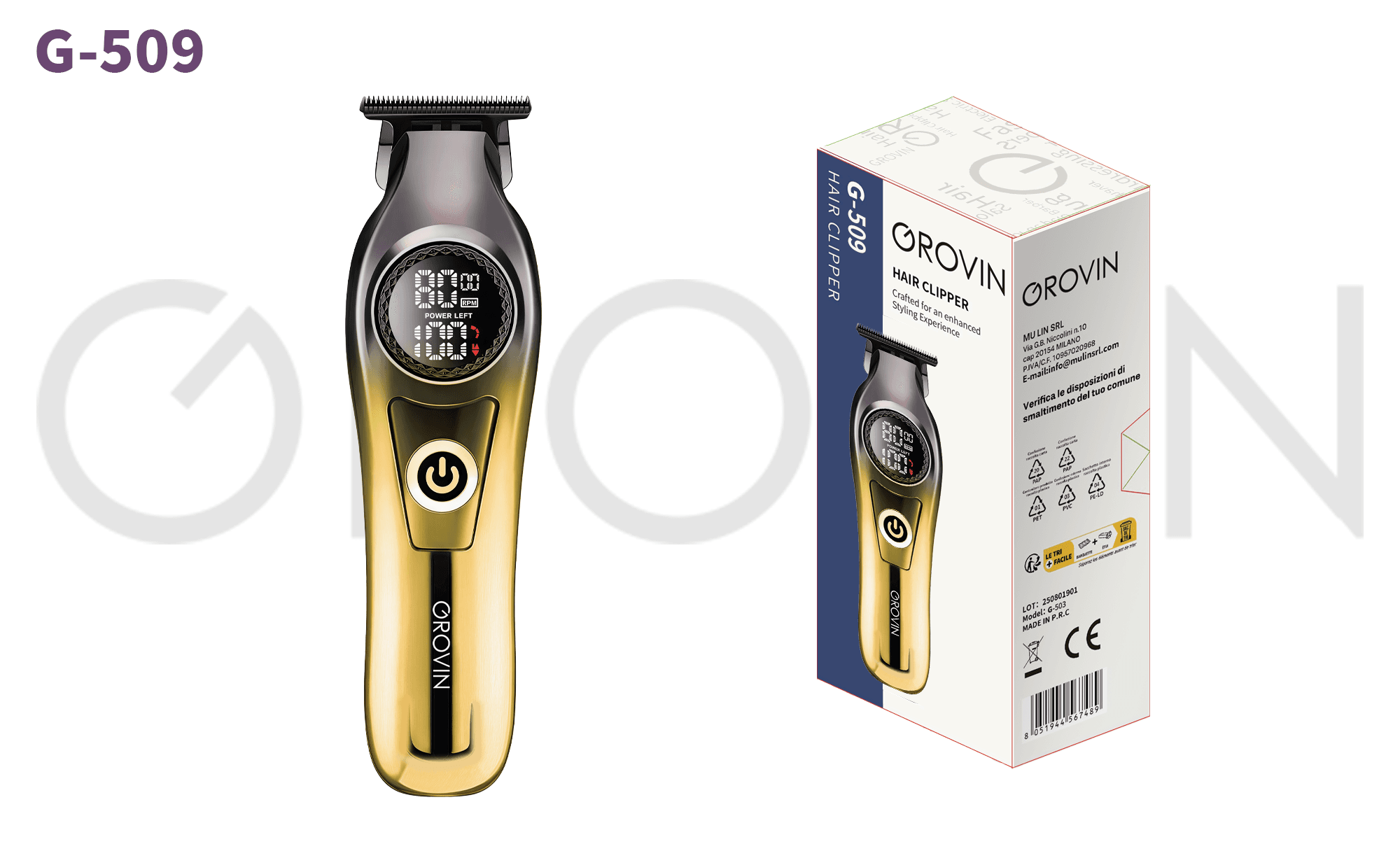 GROVIN G-509 Hair Clipper