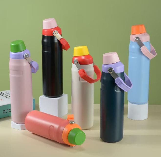 Diwangxin DWX-5224A Sports Flask with Coloured Lever Lid