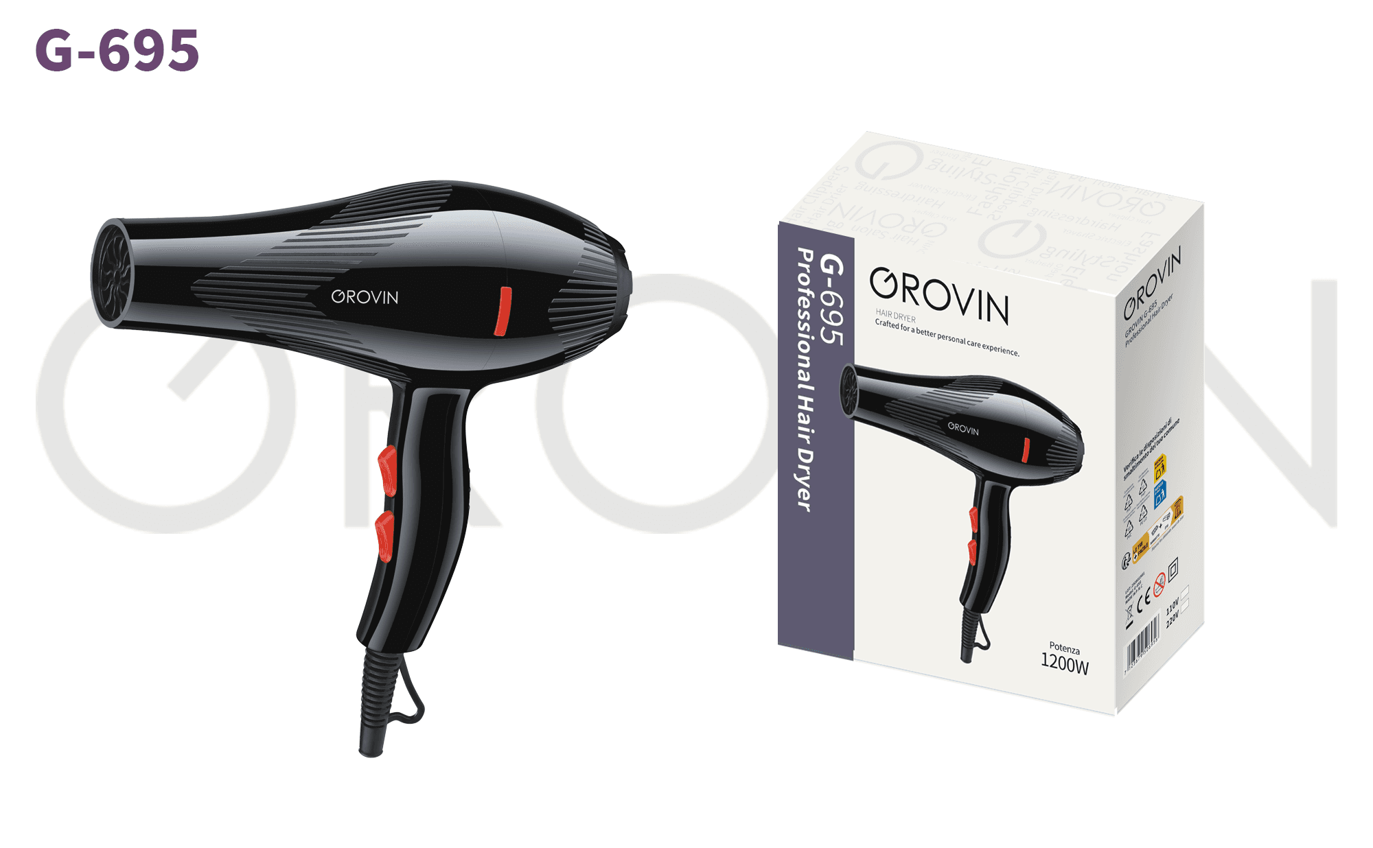GROVIN G-695 Hair Dryer